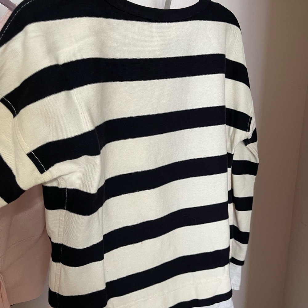 Sweater With Button Down Underlay - image 3